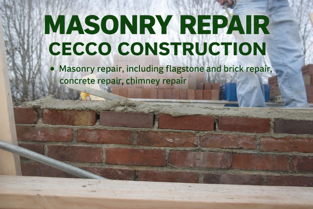 cecco construction masonary repair