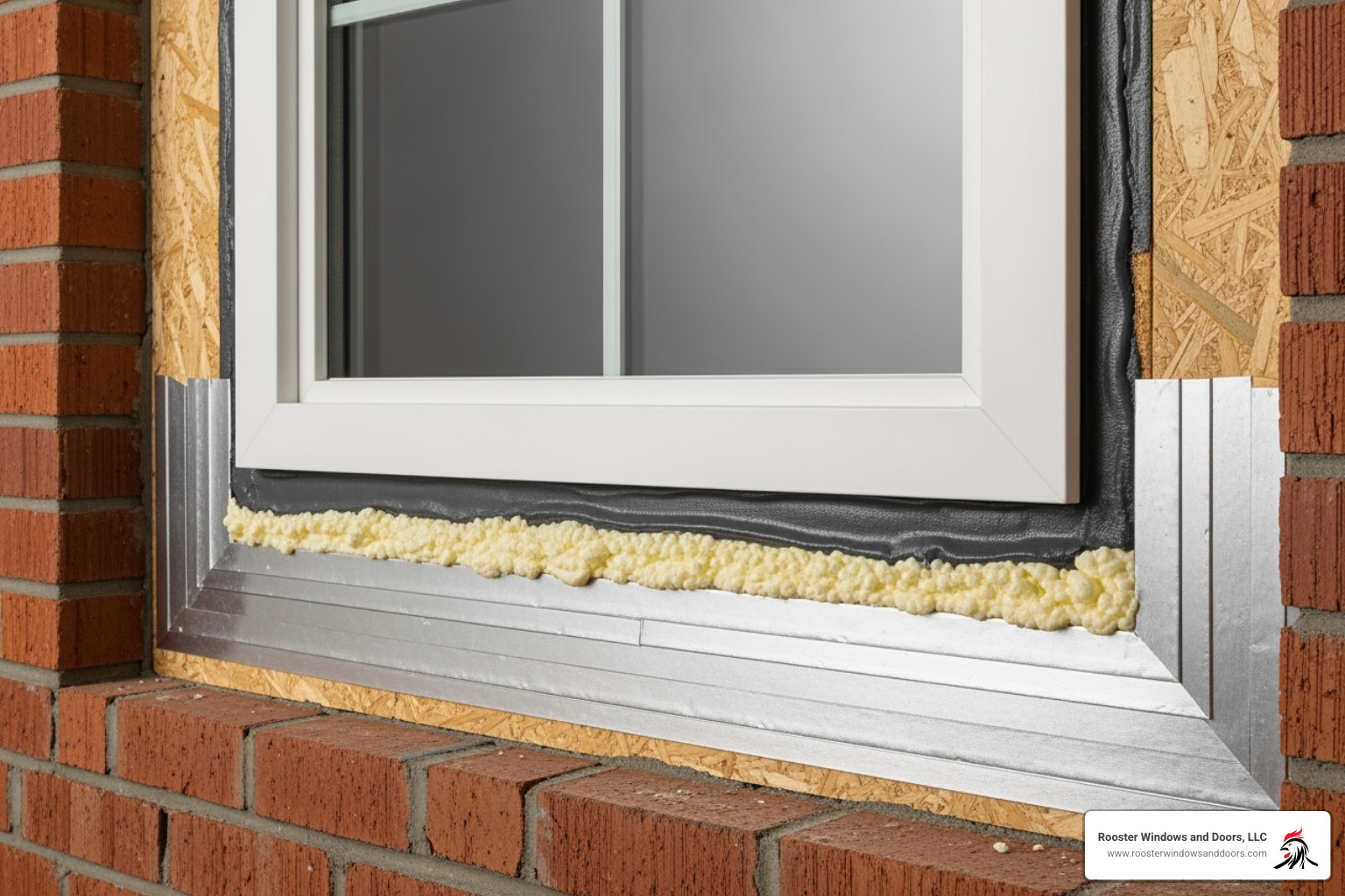 Install Window Into Brick Wall
