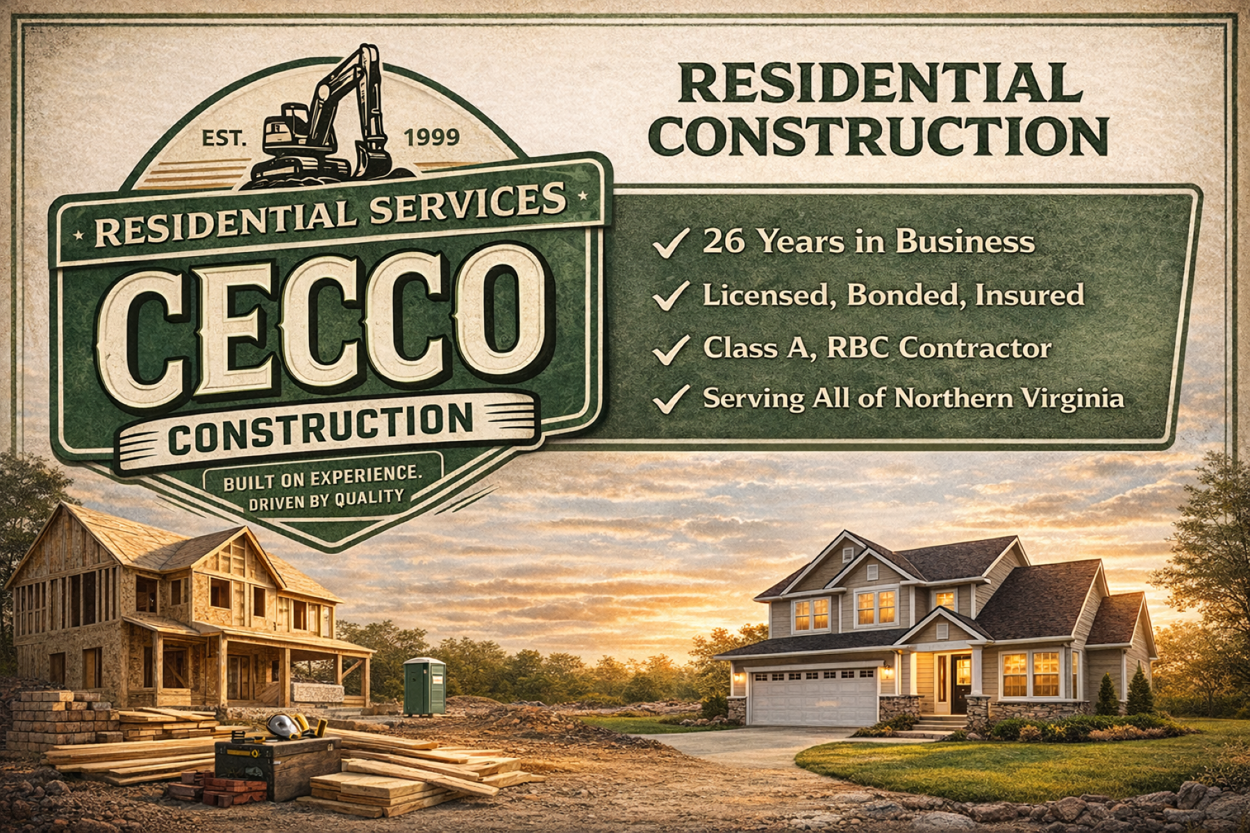 Residential Construction Services Northern Virginia