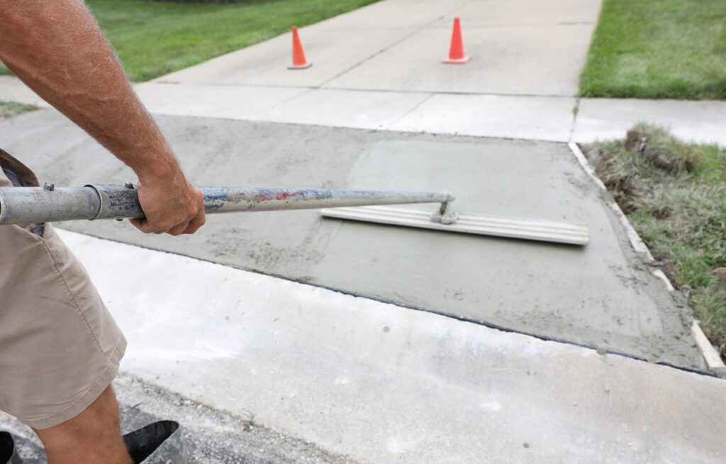 concrete driveway apron cecco northern Virginia 1024x654 1