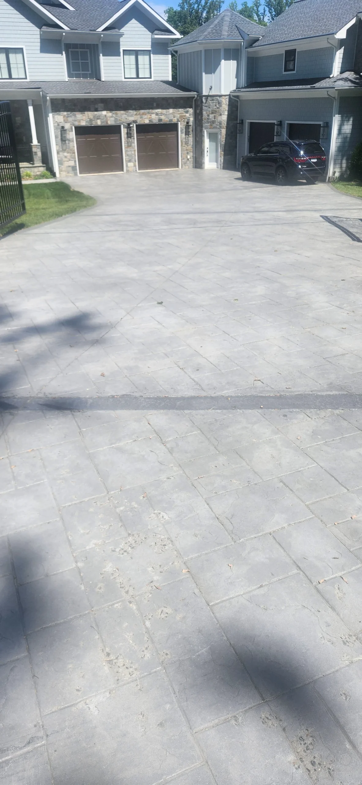 Concrete driveway replacement contractor in Fairfax Station