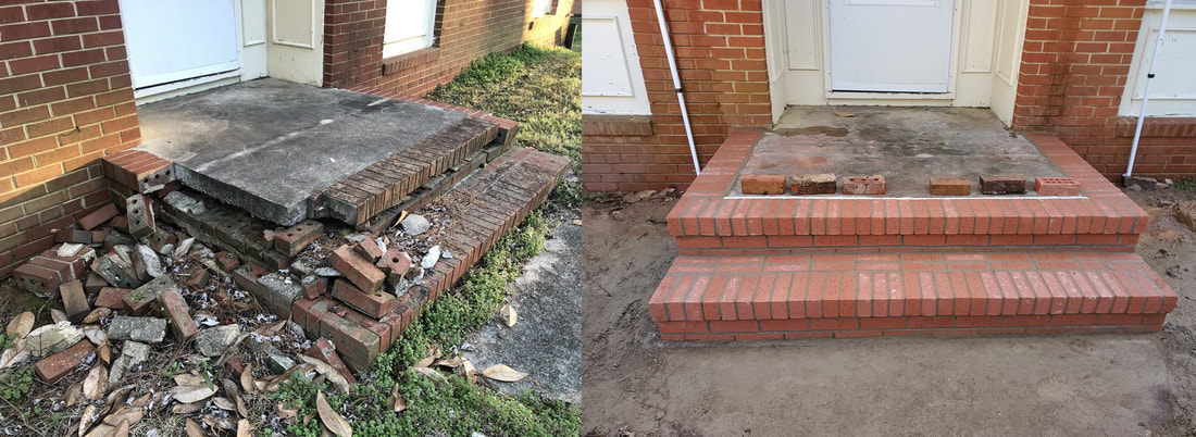 Masonry repair and brick restoration Northern Virginia