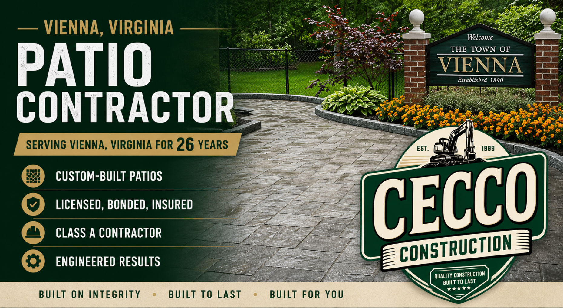 cecco construction vienna virginia patio contractor