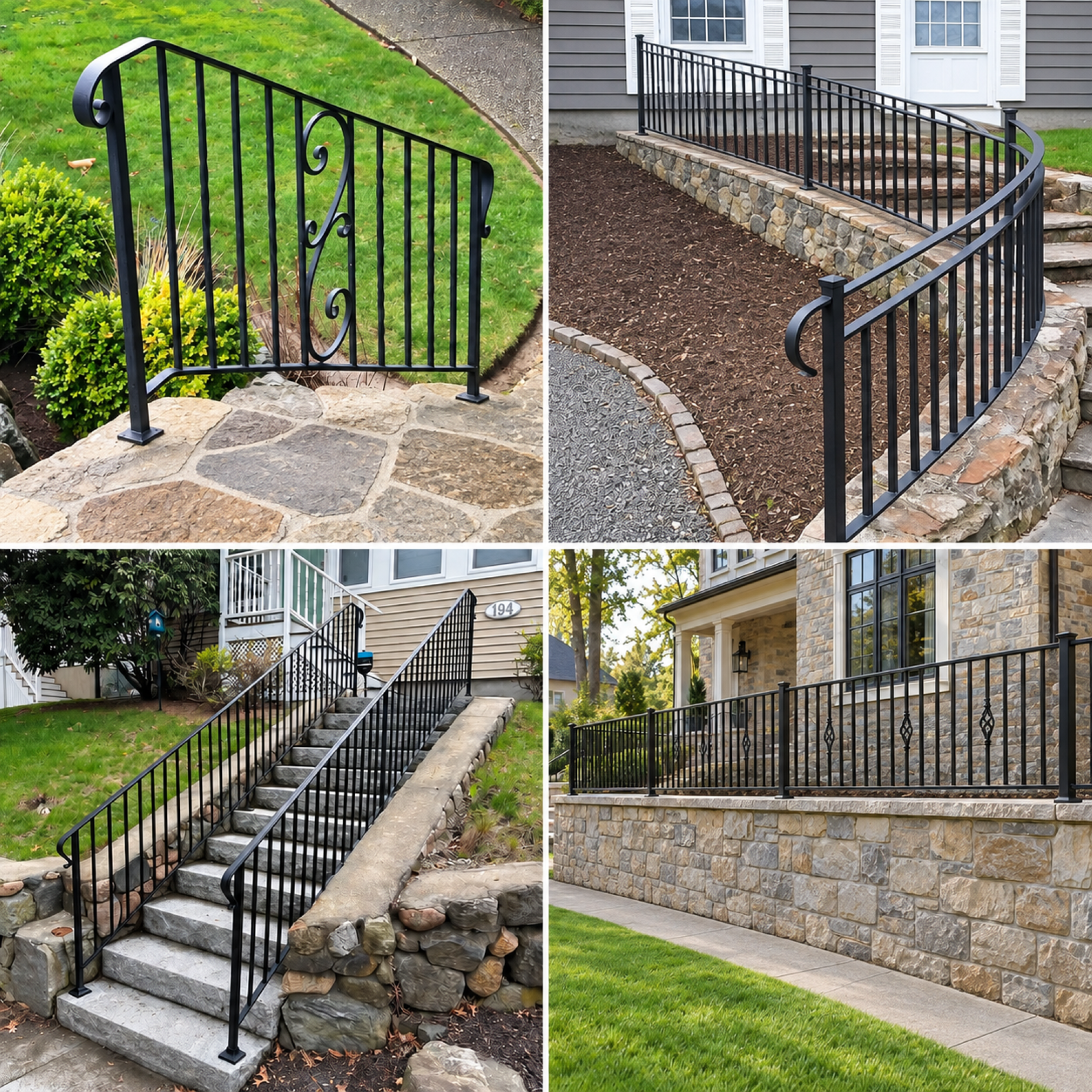 cecco construction wrought iron rail projects northern virginia